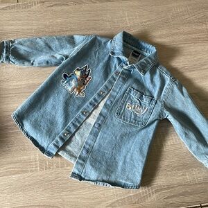Bluey toddler denim jacket